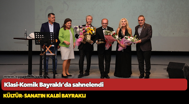 Klasi-Komik Bayraklı’da sahnelendi