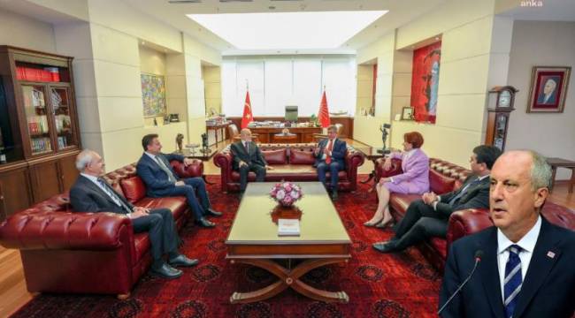 Muharrem İnce'den muhalefete 'adaylık' çağrısı