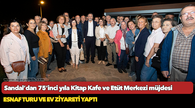 Sandal’dan 75’inci yıla Kitap Kafe ve Etüt Merkezi müjdesi