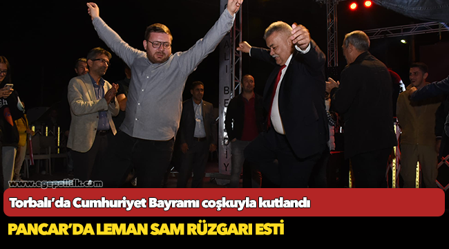 Torbalı’da Cumhuriyet Bayramı coşkuyla kutlandı