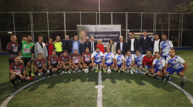 Basın Ligi’nde ilk vuruş yapıldı