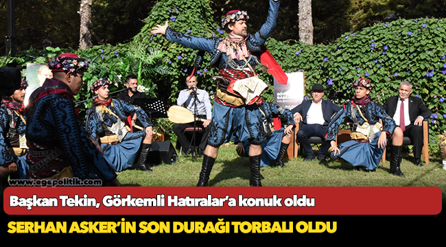 Başkan tekin, Görkemli Hatıralar’a konuk oldu