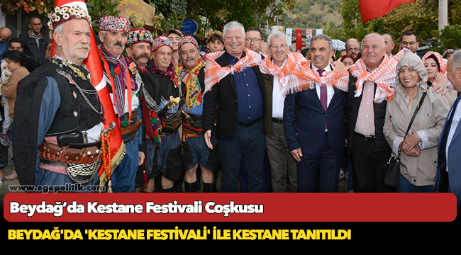 Beydağ’da Kestane Festivali Coşkusu