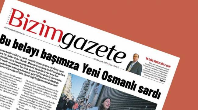 'Bu belayı başımıza Yeni Osmanlı sardı'