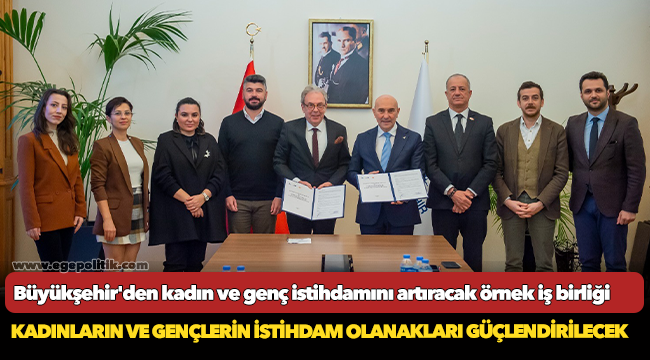Büyükşehir'den kadın ve genç istihdamını artıracak örnek iş birliği