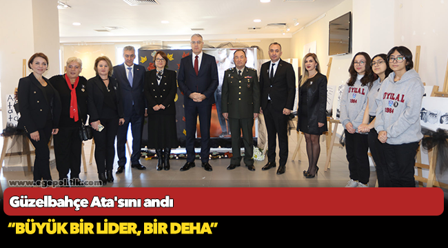 Güzelbahçe Ata'sını andı