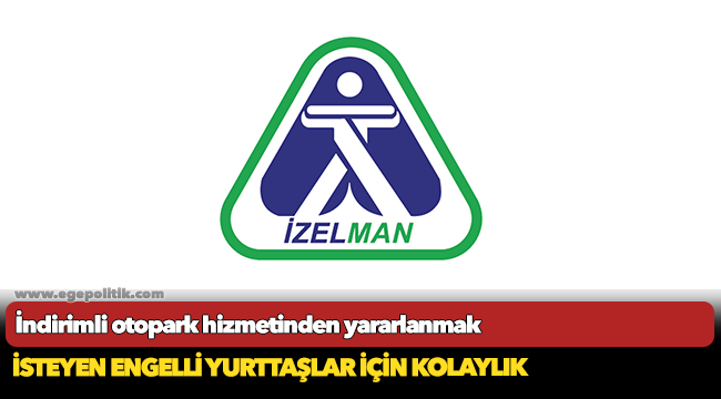 İndirimli otopark hizmetinden yararlanmak isteyen engelli yurttaşlar için kolaylık