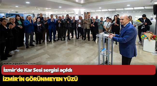 İzmir’de Kar Sesi sergisi açıldı