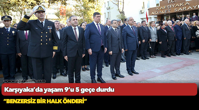 Karşıyaka’da yaşam 9’u 5 geçe durdu