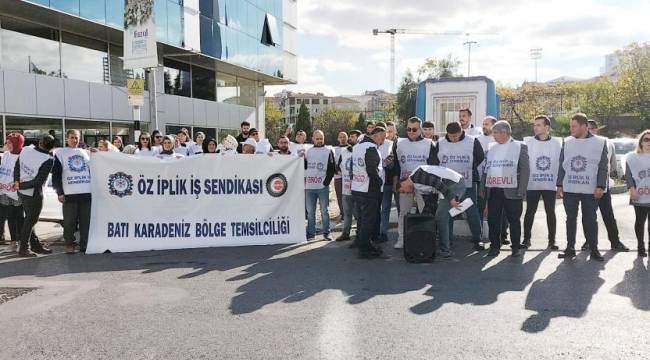 Nersoy Tekstil'de sendika üyesi olan işçiler işten çıkarıldı