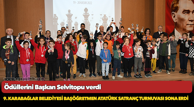 Ödüllerini Başkan Selvitopu verdi