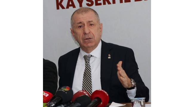 Özdağ, "Erdoğan bu seçim aday olamaz"