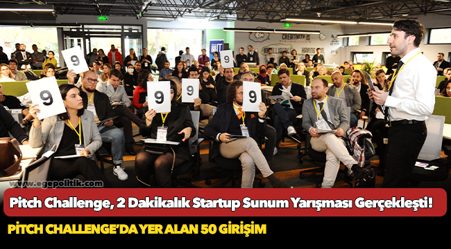 Pitch Challenge, 2 Dakikalık Startup Sunum Yarışması Gerçekleşti!