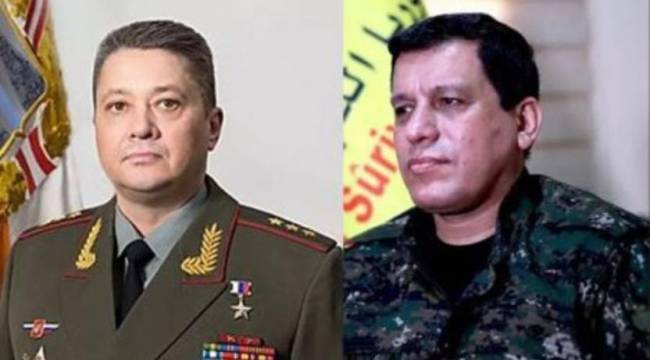 Rus komutan ile SDG komutanı arasında 'Türkiye operasyonu' görüşmesi