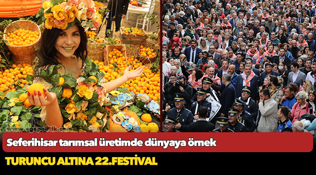 Seferihisar tarımsal üretimde dünyaya örnek