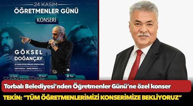 Torbalı Belediyesi’nden Öğretmenler Günü’ne özel konser