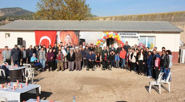 3 Aralık Dünya Engelliler Günü’nde Beydağ Belediyesi Gelişim Destek Merkezi Hizmete Açıldı