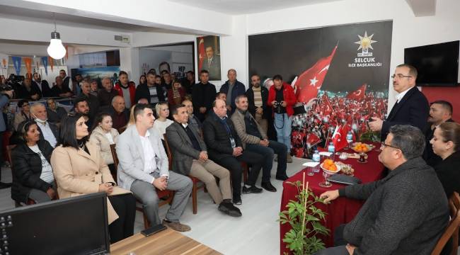 AK Parti İzmir İl Başkanı Kerem Ali Sürekli  “Selçuk için ne söz verdiysek, yaptık!”