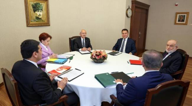 'Altılı Masa'nın dilinde çoklu aday var'