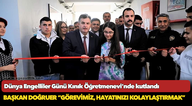 Başkan Doğruer “Görevimiz, hayatınızı kolaylaştırmak”