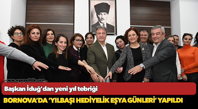 Başkan İduğ’dan yeni yıl tebriği