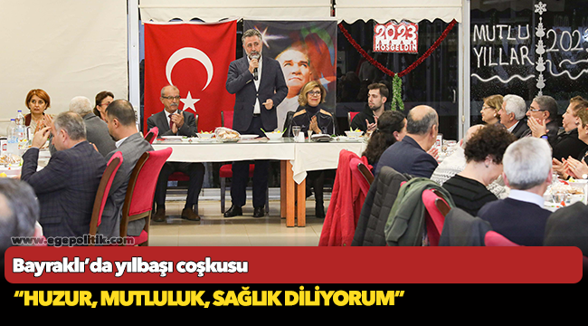 Bayraklı’da yılbaşı coşkusu