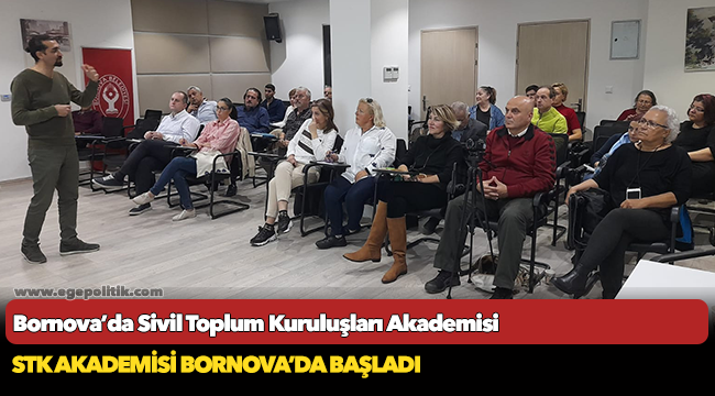 Bornova’da Sivil Toplum Kuruluşları Akademisi