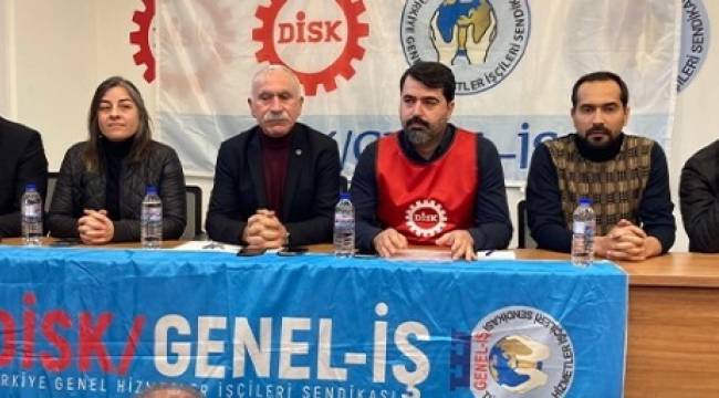 DİSK, 23 Aralık'ta Konak ve Karabağlar belediyelerinde grev kararını asacak!