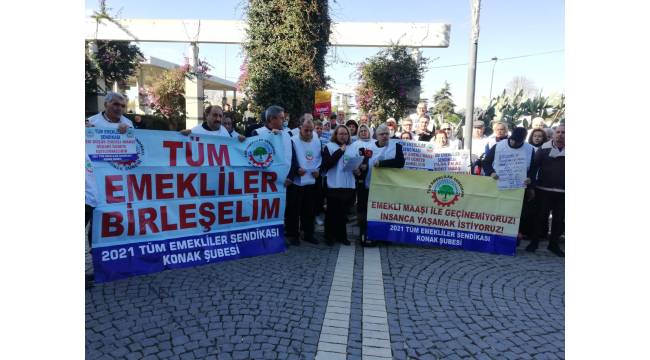 Emeklilerden maaş isyanı; "Emeklinin bir canı, bir donu kaldı, donlarımızı da alsınlar"