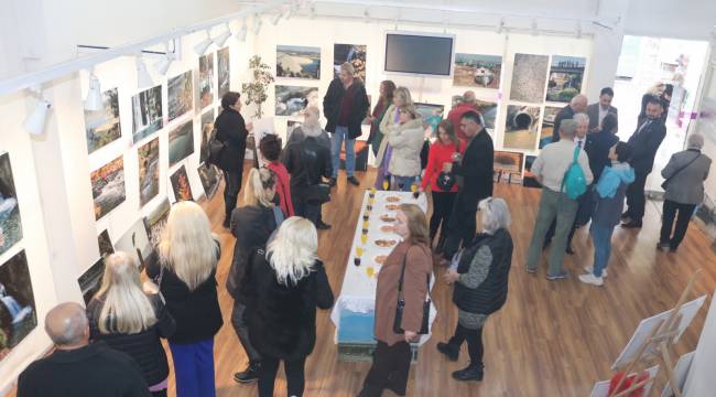 Esat Erçetingöz'den Gediz Kirliliğine dikkat sergisi