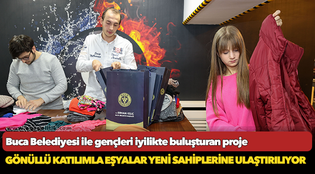 Gönüllü katılımla eşyalar yeni sahiplerine ulaştırılıyor