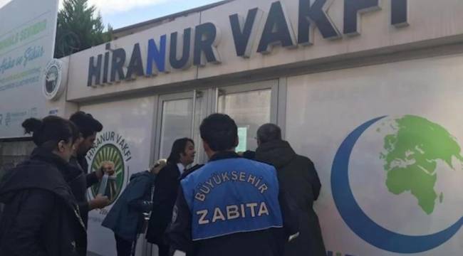 İBB Hiranur Vakfı'nın kaçak binasını mühürledi