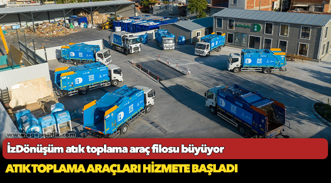 İzDönüşüm atık toplama araç filosu büyüyor