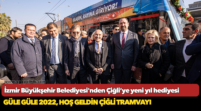 İzmir Büyükşehir Belediyesi'nden Çiğli’ye yeni yıl hediyesi