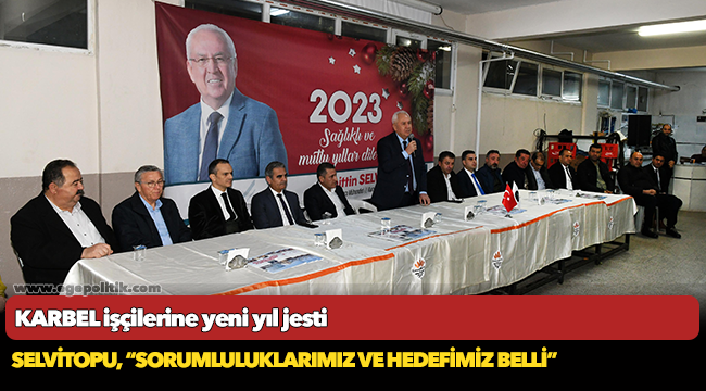 KARBEL işçilerine yeni yıl jesti