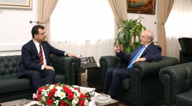 Kılıçdaroğlu'nun grup konuşmasından sonra İmamoğlu'ndan açıklama