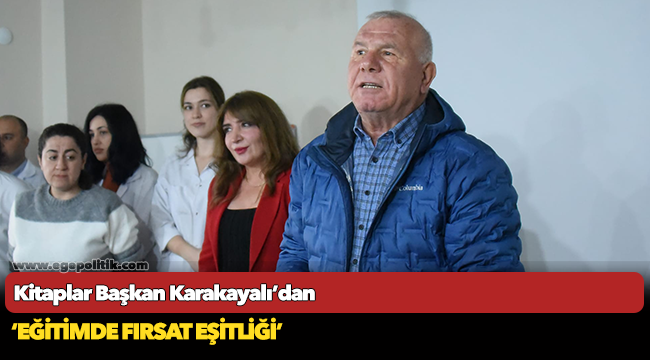 Kitaplar Başkan Karakayalı’dan