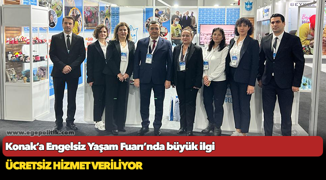 Konak’a Engelsiz Yaşam  Fuarı’nda büyük ilgi