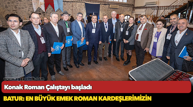 Konak Roman Çalıştayı başladı