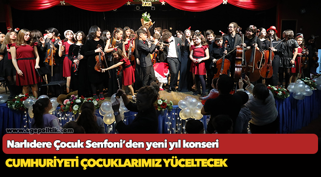 Narlıdere Çocuk Senfoni’den yeni yıl konseri