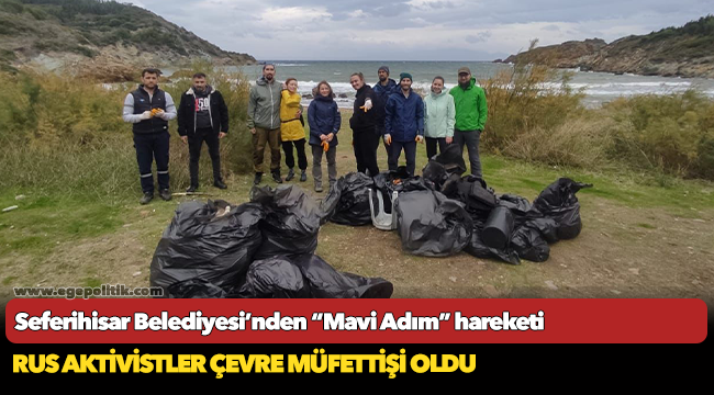 Seferihisar Belediyesi’nden “Mavi Adım” hareketi
