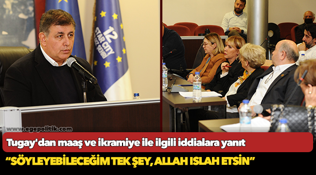 Tugay'dan maaş ve ikramiye ile ilgili iddialara yanıt