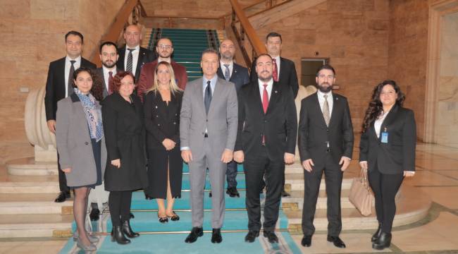 TÜGİAD Ege TBMM’de görüşmelerde bulundu