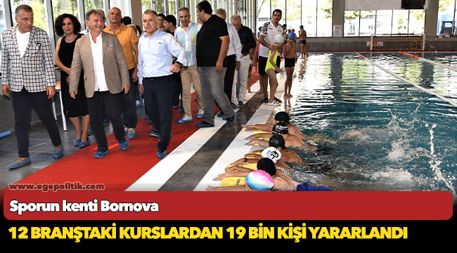 12 branştaki kurslardan 19 bin kişi yararlandı