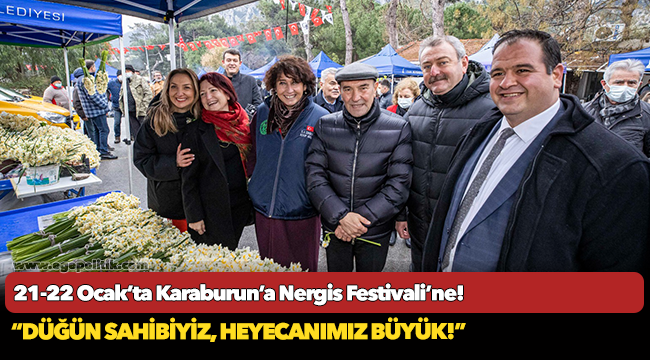 21-22 Ocak’ta Karaburun’a Nergis Festivali’ne!