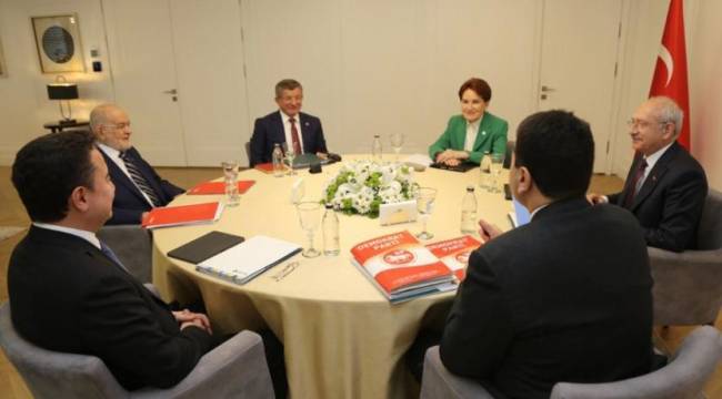 Altılı Masa 'ortak adayı' ocak ayında da belirlemeyecek: Yeni tarih belli oldu