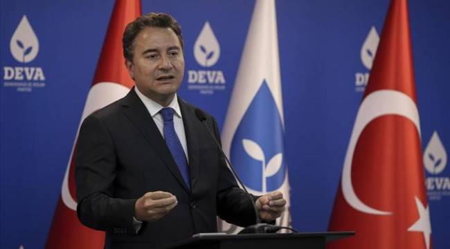 Babacan: Altılı Masa'ya bir aday önerisiyle gitmeyeceğiz