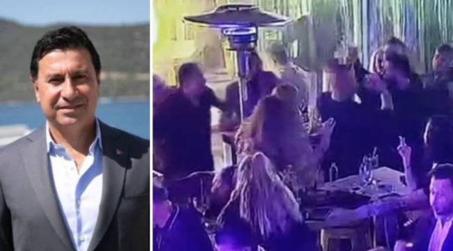 Bodrum Belediye Başkanı'na eski belediye personelinden saldırı