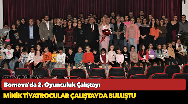 Bornova'da 2. Oyunculuk Çalıştayı