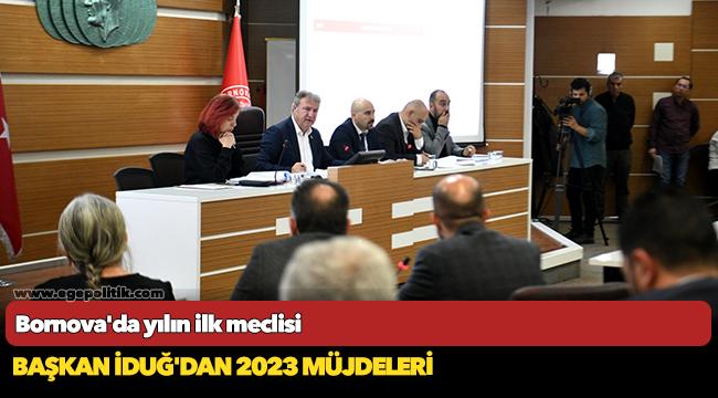 Bornova'da yılın ilk meclisi